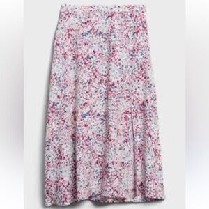 Banana Republic Factory Multicolor Midi Skirt